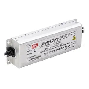 Mean well ELG-100-C350AB-3Y IP65 100W 350ma dimming led driver