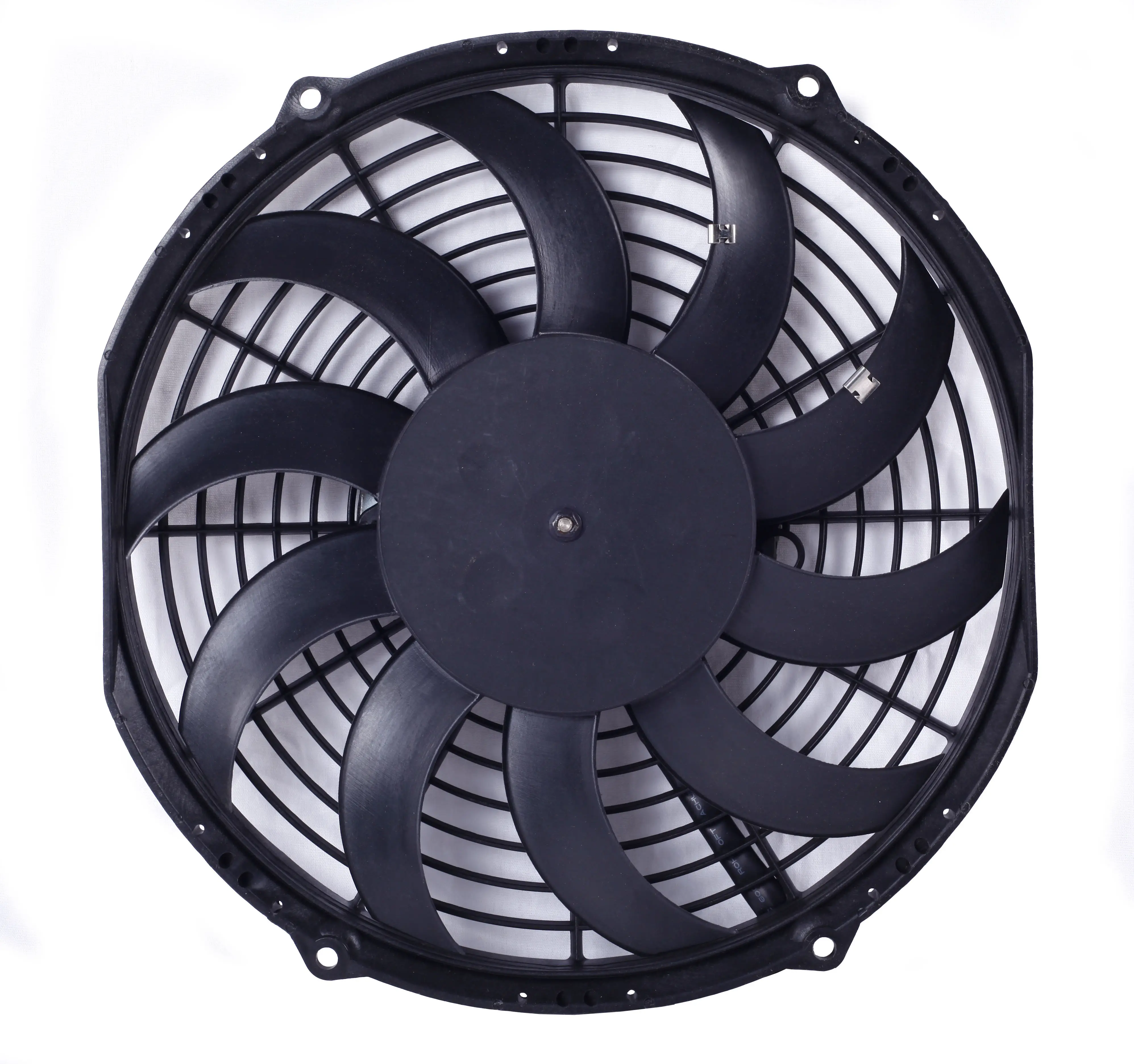 Bus condenser fan cost saving solution for your bus A/C 10 inch fan DC brush motor 12V and 24V push and pull from China factory