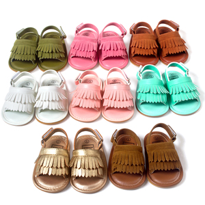 En Cuir véritable bébé Chaussures Enfants <span class=keywords><strong>pas</strong></span> cher bébé Premier Marcheur <span class=keywords><strong>Sandales</strong></span> à Semelle Souple en cuir chaussures - Product Image 2