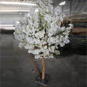 Centre de Table de mariage en bois, 1 pièce, plante artificielle, <span class=keywords><strong>petit</strong></span> arbre, fleurs de <span class=keywords><strong>cerisier</strong></span> - Product Image 1