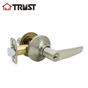 CONFIANCE 6411 SN Salle <span class=keywords><strong>D</strong></span>'entrée Leviers De Porte En Nickel Brossé Poignées Droites Portes Intérieures Porte <span class=keywords><strong>Serrure</strong></span> - Product Image 4
