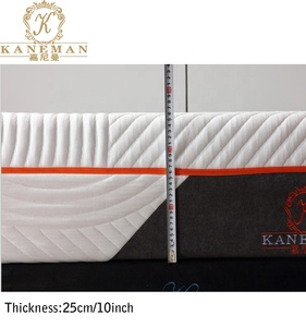 Trung Quốc Nhà Sản Xuất Cuộn Lên Cao Su Thiên Nhiên Visco Gel <span class=keywords><strong>Memory</strong></span> <span class=keywords><strong>Foam</strong></span> Nệm Và Nệm Set Trong Một Hộp - Product Image 5