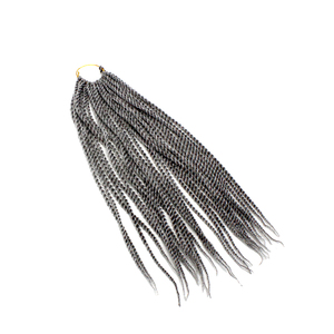 Al por mayor del pelo sintético faux locs crochet trenzas, havana mambo afro kinky twists trenzado - Product Image 2