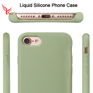 Líquido protectora de silicona caso de la cubierta para el iphone 6 6 s de silicona <span class=keywords><strong>funda</strong></span> para teléfono para <span class=keywords><strong>apple</strong></span> - Product Image 2