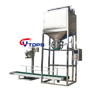Vtops-báscula eléctrica semiautomática, granos de té, especias, nueces de soja, semillas, fertilizante, máquina de embalaje de pesaje - Product Image 1