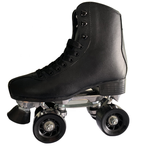 Chaussures de <span class=keywords><strong>patins</strong></span> à roulettes en cuir synthétique de haute qualité, chaussures de skate - Product Image 2