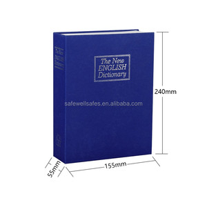 Safewell RW802B oculta diccionario libro Caja con cerradura - Product Image 1