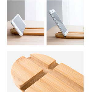 <span class=keywords><strong>Supporto</strong></span> <span class=keywords><strong>per</strong></span> Telefono in Legno di Bambù all'Ingrosso, Stand <span class=keywords><strong>per</strong></span> <span class=keywords><strong>Tablet</strong></span> e Smartphone - Product Image 2
