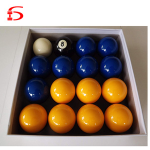 Tamaño profesional Reino Unido estándar azul y amarillo 16 piezas Set <span class=keywords><strong>2</strong></span> "<span class=keywords><strong>Pool</strong></span> Snooker Ball - Product Image 1