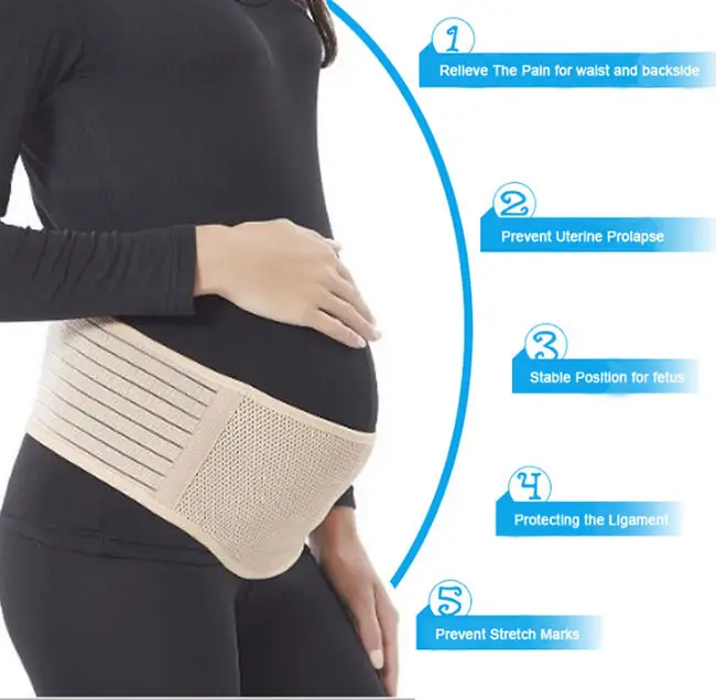 3 in 1 Adjustable elastic Maternity belt back support belt pregnancy belly band