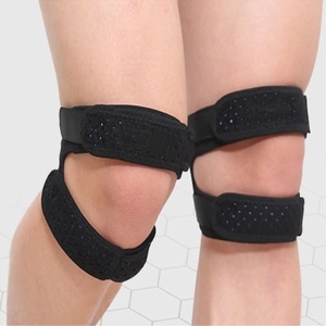 Ceinture de soutien du genou en silicone respirant pour <span class=keywords><strong>escalade</strong></span> de basket-ball de sport en gros - Product Image 4