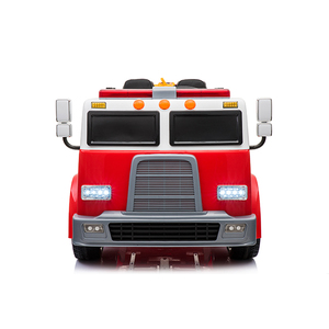 NEWEST Kids <strong>Ride</strong> <strong>on</strong> Car 12V/24V Battery Powered <strong>Fire</strong> Fighting <strong>Truck</strong> with Music and Horn, R/C Function - Product Image 2