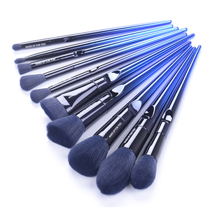 Gradient Cosmetic Brushes Tools Ensemble de pinceaux de maquillage de luxe 10PCS Ombre Face Eyes Brushes - Product Image 5