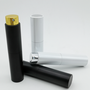 Botellas de <span class=keywords><strong>Perfume</strong></span> de aluminio para viaje, gran oferta, espray de niebla fina con giro de bolsillo, redondas y vacías, 10ml - Product Image 2