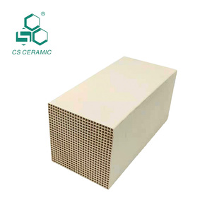 Nid d'abeilles en céramique pour RTO chaleur s'accumule 150*150*300 en céramique nid d'abeilles en céramique pour traitement <span class=keywords><strong>the</strong></span> - Product Image 3