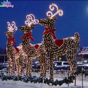 OBBO LED noel ışıkları 3D motifi at kızak seti - Product Image 5