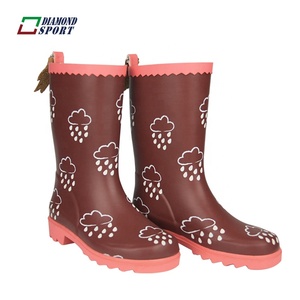 Estilo europeo de cambio de color de la <span class=keywords><strong>lluvia</strong></span> botas de chica - Product Image 1