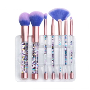 De moda <span class=keywords><strong>malayo</strong></span> 7 unids colores de brillo de belleza herramienta Cosmética Maquillaje pinceles - Product Image 1