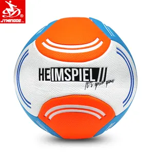 Özel logo 6 panelleri pvc plaj futbol topu boyutu 5