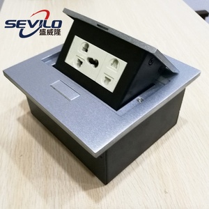 Prise de bureau européenne avec vidéo USB VGA cachée 3/<span class=keywords><strong>4</strong></span>/<span class=keywords><strong>2</strong></span> prises électriques - Product Image 5