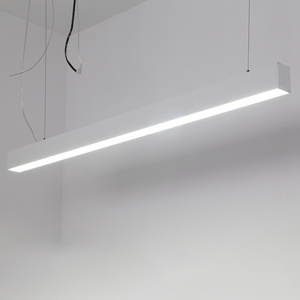 Hecho en China Popular Comercial tubo de aluminio empotrado Luz lineal de Led Oficina Rectangular lámpara de techo - Product Image 3