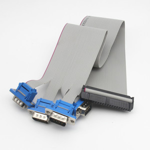20 pin IDC a <span class=keywords><strong>VGA</strong></span> macho conector de <span class=keywords><strong>cable</strong></span> plano - Product Image 2