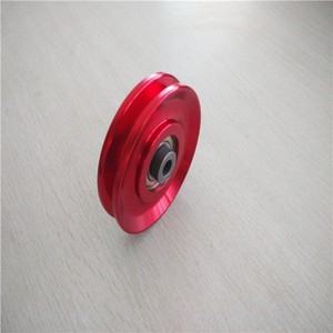 98mm profesional <span class=keywords><strong>gimnasio</strong></span> en <span class=keywords><strong>casa</strong></span> <span class=keywords><strong>polea</strong></span> peso de la pila de fitness de aleación de ruedas para la venta - Product Image 2