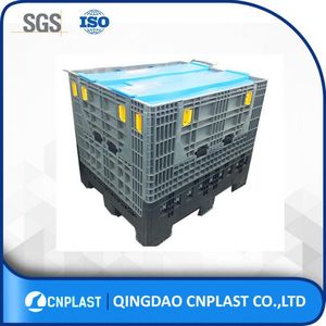 2018 Impilabile Pallet In Plastica Box Singapore Per Direttamente Impilabile Merci - Product Image 6