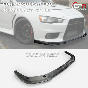 ลิ้นกันชนหน้าคาร์บอนไฟเบอร์สำหรับมิตซูบิชิ อีโวลูชั่น 10 แรลลี่อาร์ต - Product Image 5