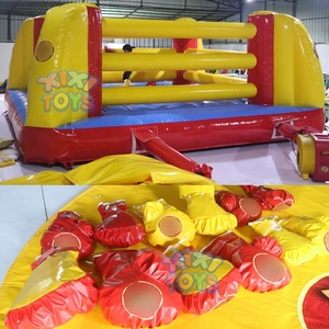 XIXI penggunaan komersial Dia 5m anak-anak/dewasa Arena tinju tiup permainan interaktif olahraga dengan sarung tinju raksasa - Product Image 2