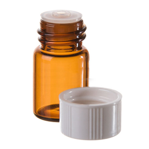 Fornitori di bottiglie 5/8 bicchierini vendita olio essenziale fiale di vetro ambrato riduttori di orifizio 1ml /2ml campione di profumo bottiglie di vetro - Product Image 3