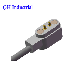 Không-Tiêu Chuẩn 13 Mm 3 Một Thông Minh Đồng Hồ Mạ Au Dọc Loại Pogo Pin Phẳng Thông Minh Vòng Đeo Đồng Hồ Phụ Kiện - Product Image 2