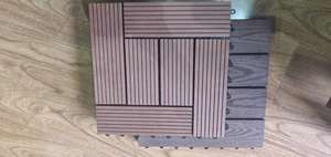 Gạch Lát Sàn Ngoài Trời Chống Thấm Khóa Liên Động 300*300Mm Gạch <span class=keywords><strong>Wpc</strong></span> Tự Làm/Gạch Lát Sàn - Product Image 5