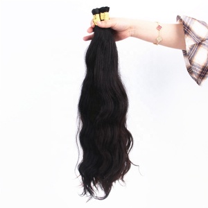 Paquets de cheveux humains ondulés naturels vierges cheveux cambodgiens doublement étirés - Product Image 1