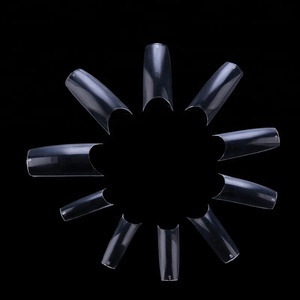 Venta caliente uñas postizas Corea 500 unids/bolsa <span class=keywords><strong>Natural</strong></span> claro blanco extremidades del clavo francés - Product Image 4