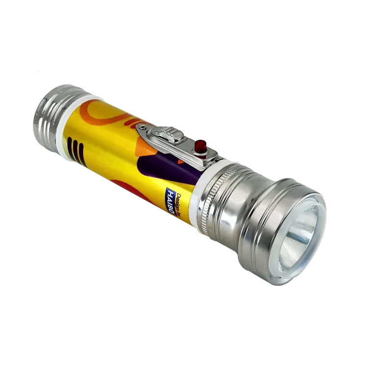 TIGER LEADER Top Hot sell Metal Plastic Led torch flashlight