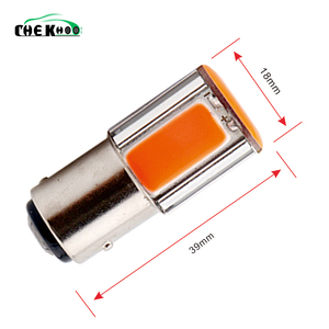 S25 COB 24SMD P21W BA15S 1156 PY21W 1157 lampada bay15d <span class=keywords><strong>P21</strong></span>/<span class=keywords><strong>5W</strong></span> BulbCar LED indicatore di direzione <span class=keywords><strong>12V</strong></span> DC 420Lm bianco giallo rosso - Product Image 6