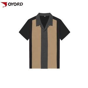 Diseño personalizado sublimado de impresión 100% tela de spandex de poliéster ajuste seco equipo de bolos venta al por mayor - Product Image 5