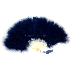Marabou plumas más barato de alta calidad bastante a mano personalizado ventilador Fan Dance - Product Image 2