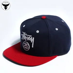 Snapback Cap 100% Cotton Brand 5 Panel Style Hats Manufacturer 3d Embroidery Logo Custom Snapback Hat Sports