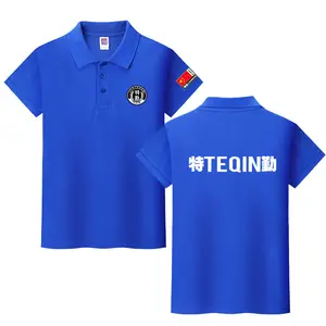 customer tshirt Polo Shirt Embroidered Printed Logo tshirt quick dry polo shirts customized logo