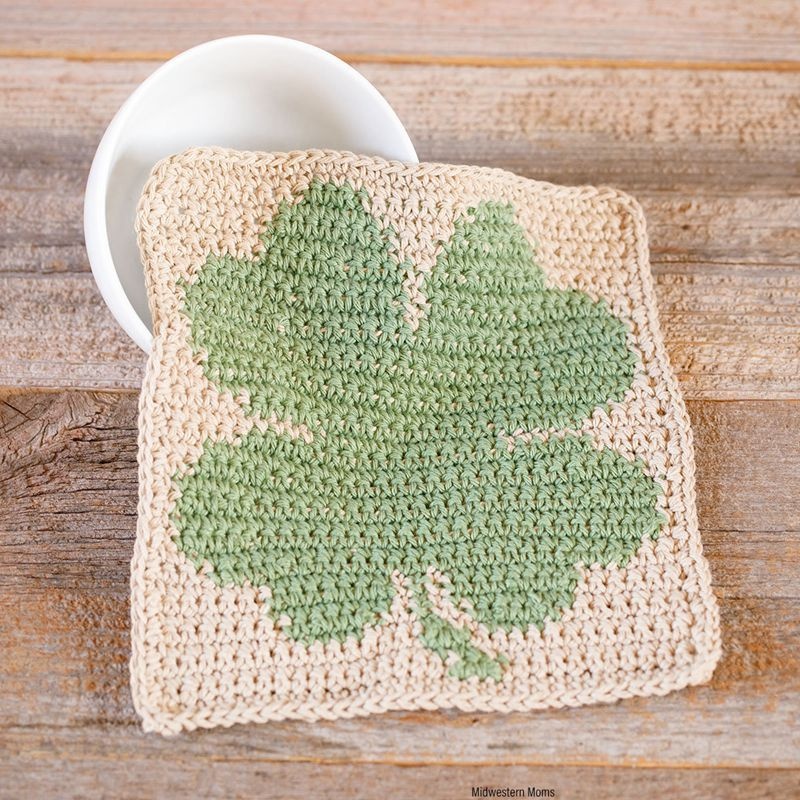 Многофункциональная вязаная крючком хлопчатобумажная посуда ручной работы Горячая стирка