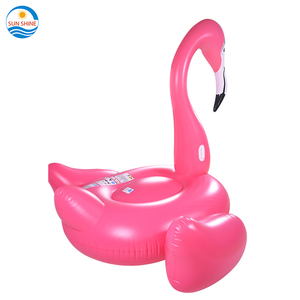 OEM ticari sıcak satış özel logo parti adası şişme gül altın pembe <span class=keywords><strong>Flamingo</strong></span> havuz yüzen oyuncak üreticileri