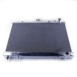 Radiator Aluminium Mobil untuk Nissan Skyline R33 AU GTS-T RB25 Manual