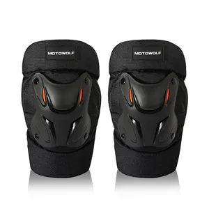 MOTOWOLF Hot style anti-fall and breathable PP shell custom protective mountain bike knee pads