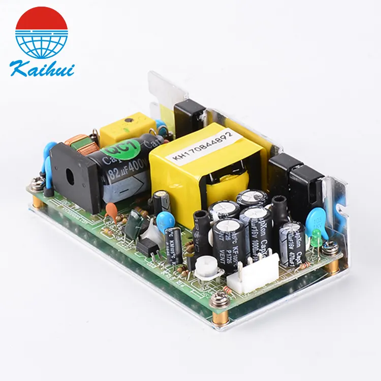 Fuente de alimentación conmutada smps tipo PCB, 60w, doble salida + 12V/2.5A -12V/2.5A