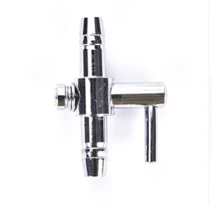 Vanne de commande de débit de pompe à eau, robinet de flotteur pour réservoir d'eau, connecteur de ligne d'air à fil de poisson d'aquarium 1 voie-5 - Product Image 1
