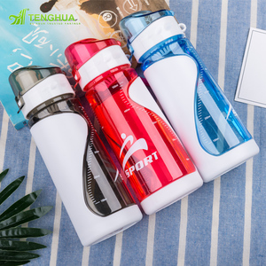 custom logo design 500ml bpa free camping outside sport plastic drinking water bottle