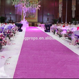 Di alta Qualità Con Effetti Glitter Corridoio <span class=keywords><strong>Tappeto</strong></span> Runner Per La Decorazione di Cerimonia Nuziale - Product Image 4