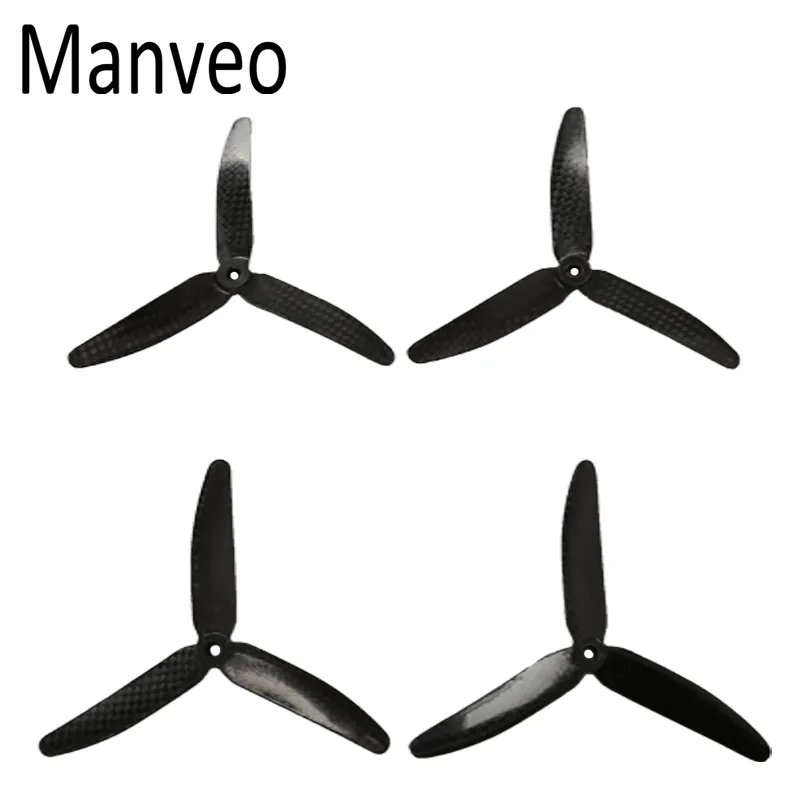 three Blade propellers for RC drone quadcopter Aircraft Manveo